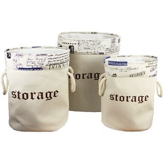 Koš na prádlo Storage, sada 3ks