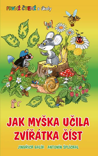 Jak myška učila zvířátka číst - První čtení s úkoly