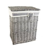 Koš na prádlo šedý P0859