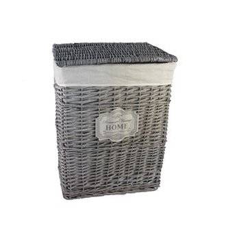 Koš na prádlo šedý p1377