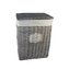 Koš na prádlo šedý p1377