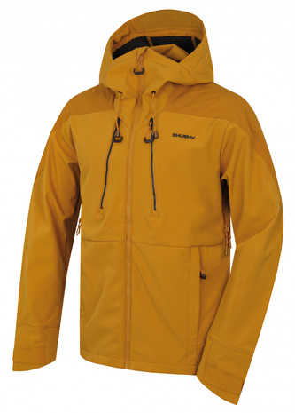 Pánská softshell bunda Sevan M horčicová - L