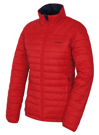 Dámská plněná oboustranná bunda Nodiq L červená/námořnická - L
