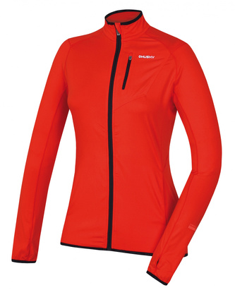 Dámská mikina na zip Tarp zip L sv. cihlová - XL