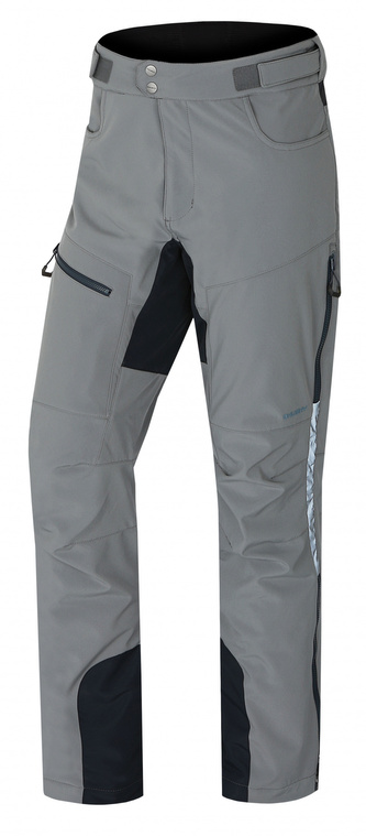 Pánské softshell kalhoty Keson M šedá - XL