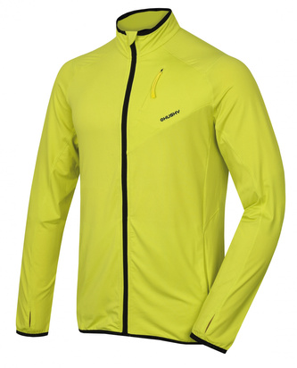 Pánská mikina na zip Tarp zip M sv. zelená - XL