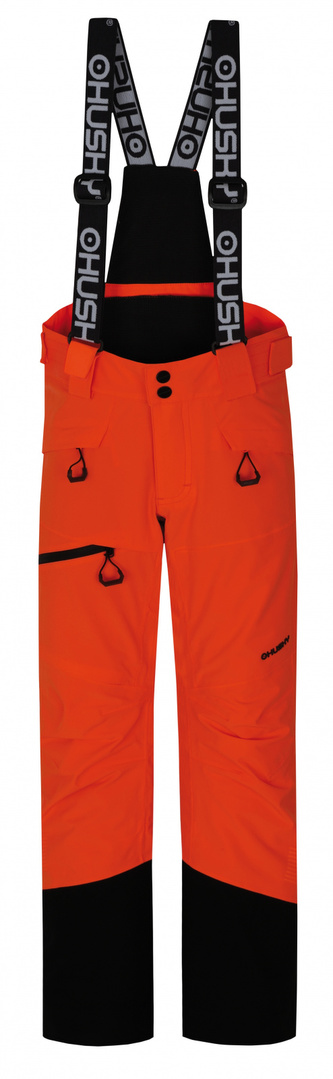 Dětské lyžařské kalhoty Gilep Kids neonově oranžová - 122