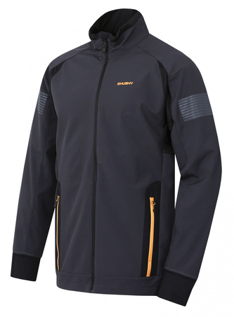 Pánská softshell bunda Scooby M tm. šedá - XL