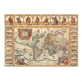 Puzzle 2000 Historická mapa světa