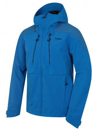 Męska kurtka softshell Sevan M niebieska - XL
