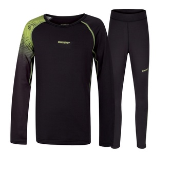 Dětské termoprádlo Active winter dětský set grafit - 140-146