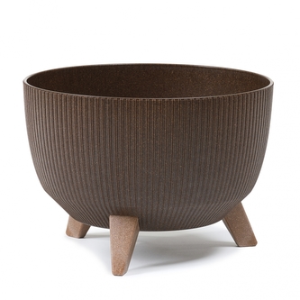 Plastová mísa Roma eco coffee jumper 240 mm, espresso