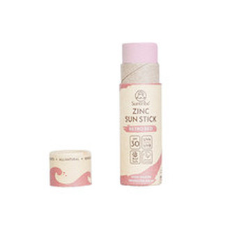 Suntribe Přírodní opalovací tyčinka se zinkem SPF 30 retro červená 30 g unisex
