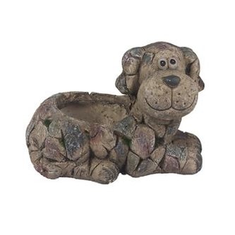 Dekorační květináč pes X3642