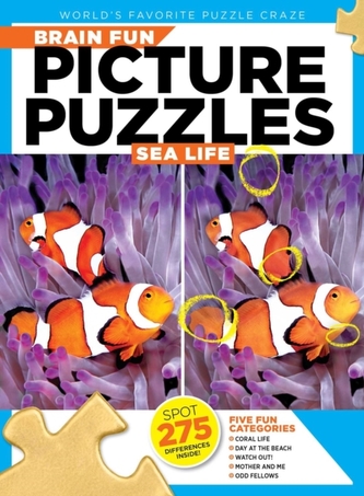 Brain Fun Picture Puzzles: Sea Life