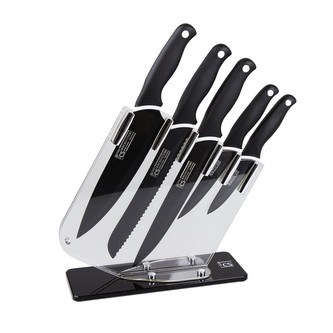 CS SOLINGEN Sada nožů s antibakteriálním povrchem ve stojanu Holton 6 ks CS-061906
