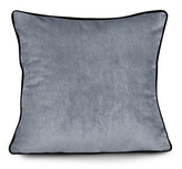 Polštář VELVETE šedá 45x45 cm Mybesthome
