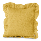 Polštář TULIA 45x45cm mustard/hořčicová MyBestHome