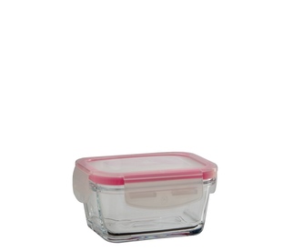 FRESCO skleněná dóza 375ml s plast víkem