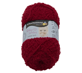 Příze LENJA SOFT - třešňová - 25g / 85 m