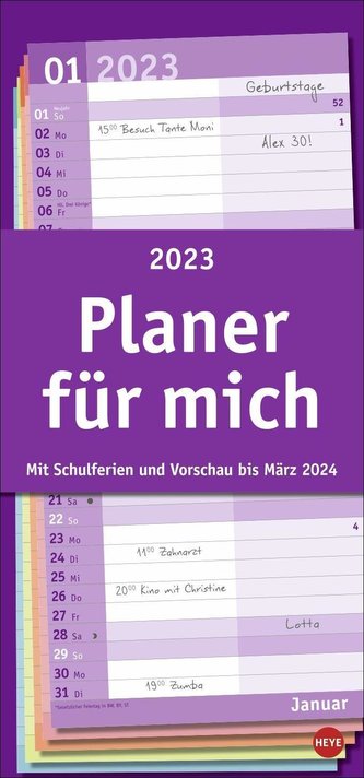 Basic Planer für mich 2023