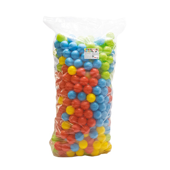 500 barevných plastových míčků - 9cm