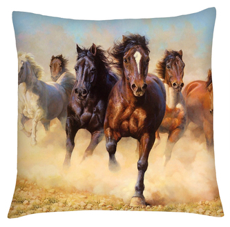 Polštář s motivem koně 02 Mybesthome 40x40 cm