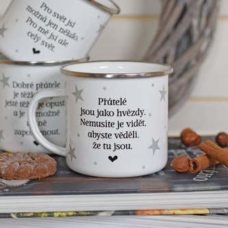 Plecháček "Přátelé jsou jako hvězdy"