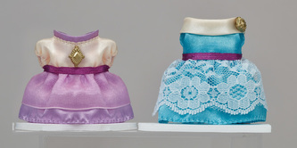 Město - sada oblečků (levandulový a krajkový)