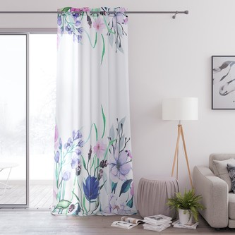 Dekorační vzorovaná záclona AMALI I. 140x250 cm (cena za 1 kus) MyBestHome