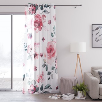 Dekorační vzorovaná záclona AMALI II. 140x250 cm (cena za 1 kus) MyBestHome