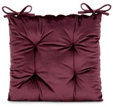 Sedák na židli LOMBOK tmavě vínová 40x40 cm (cena za 1 kus) Mybesthome