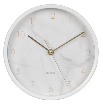 Nástěnné hodiny APOYO bílá  O 16 cm Mybesthome