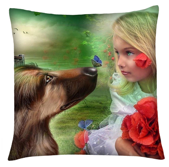 Polštář s motivem psa 07 Mybesthome 40x40 cm