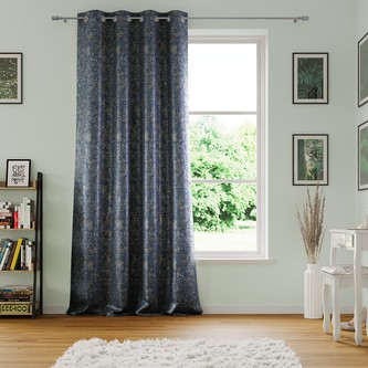 Dekorační závěs zatemňující VERA - BLACKOUT 140x250 cm (1 kus) modrá MyBestHome