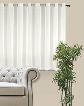 Dekorační krátká záclona s kroužky DIANA smetanová 290x160 cm MyBestHome