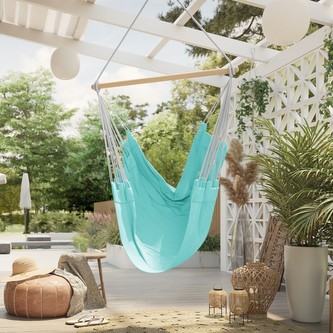 Závěsné křeslo CASCADA  mátová 100x130 cm Mybesthome