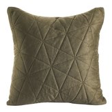 Polštář MANDA hnědá 40x40 cm Mybesthome