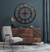 Nástěnné hodiny TIME II. O 70 cm Mybesthome