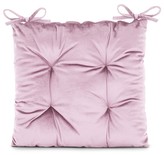 Sedák na židli LOMBOK světle růžová 40x40 cm (cena za 1 kus) Mybesthome