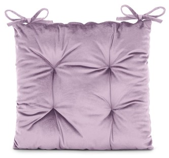 Sedák na židli LOMBOK fialová 40x40 cm (cena za 1 kus) Mybesthome