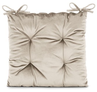 Sedák na židli LOMBOK krémová 40x40 cm (cena za 1 kus) Mybesthome