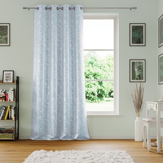 Dekorační závěs zatemňující VERA - BLACKOUT 140x250 cm (1 kus) stříbrná, MyBestHome