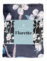 Deka z mikrovlákna FLORETTE šedá 150x200 cm Essex