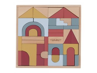 Kostky dřevěné v krabici Pure & Nature