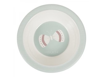 Miska melaminová Adventure Mint motýl