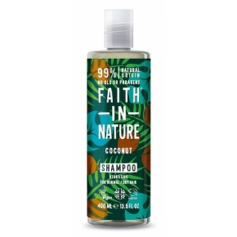 Faith in Nature Hydratační přírodní šampon pro normální a suché vlasy Kokos (Hydrating Shampoo) Objem 400 ml woman