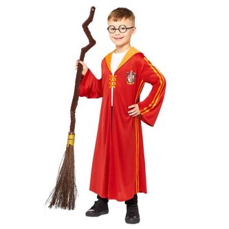 Dětský kostým Famfrpálový plášť - Nebelvír - 8 až 10 let Vel. 128- 140 cm