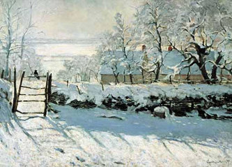 Monet: Straka v zimě - Puzzle/2000 dílků