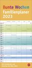 Bunte Wochen Familienplaner 2023
